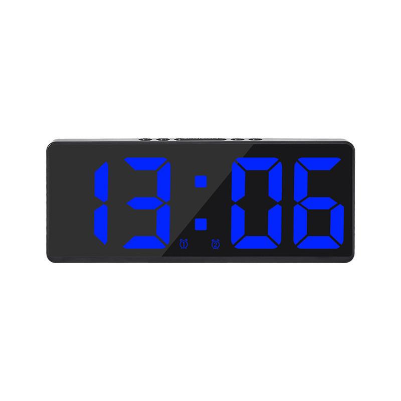 Simple Led Digital Alarm Clock With Date Timer For Home Office And Nightstand Use