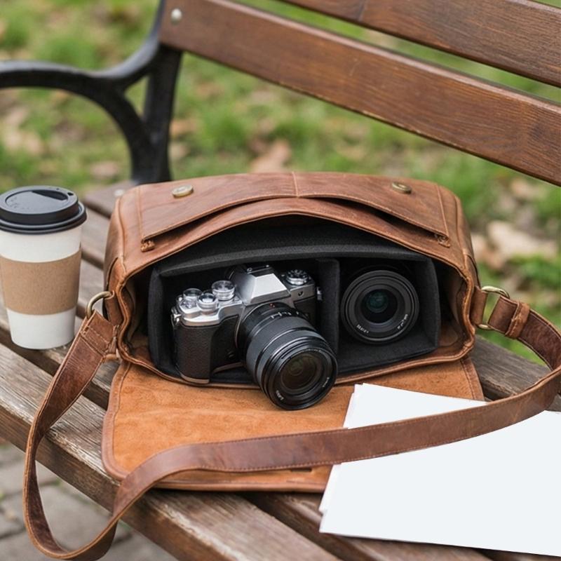 Wstrząsoodporna torba na aparat fotograficzny DSLR i bezlusterkowce z regulowanymi przegrodami Poliestrowy pokrowiec ochronny na podróż
