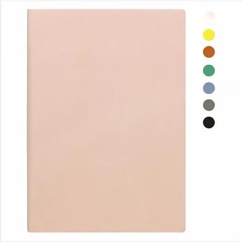 Zhide A6 Pink PU Leather Notebook