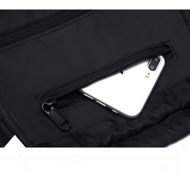 Multi-Sport Drawstring Backpack for Basketball and Football Gear