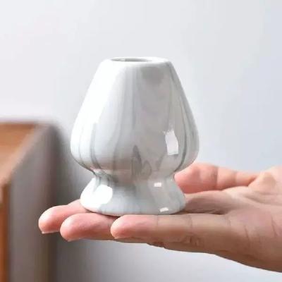 Držák na matcha metličku Keramická miska na zelený čaj Stojan do obývacího pokoje Kuchyně Jídelna Příslušenství pro čajový obřad