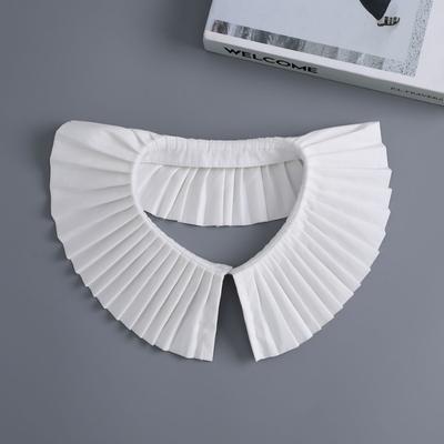 Women Cute Neck Detachable Lapel Collar Shirt Dress Shawl Decorative Fake Collar Sweet Scarf Wrap Lady False Collar