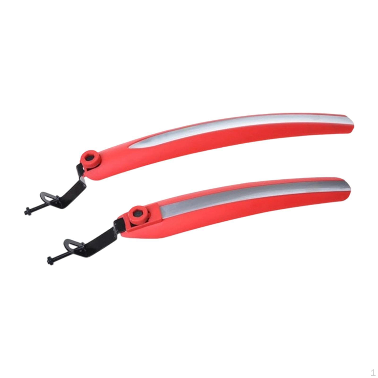 

Комплект брызговиков для горного велосипеда Аксессуары Легкая установка Запасные части Брызговик Ремонт Передний красный