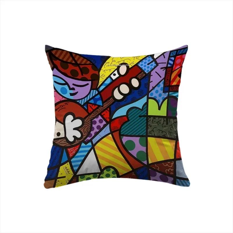 Luksuriøst Sofaputetrekk B-Britto Putetrekk Firkantet Putetrekk Hjemmetekstil Dakimakura Bryllupsgave