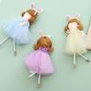 Hanging Ornament Girl Doll Figurine Set of 3 Easter Holiday Decoration Wall Mounted Pendant Room Decoration Easter Gift
