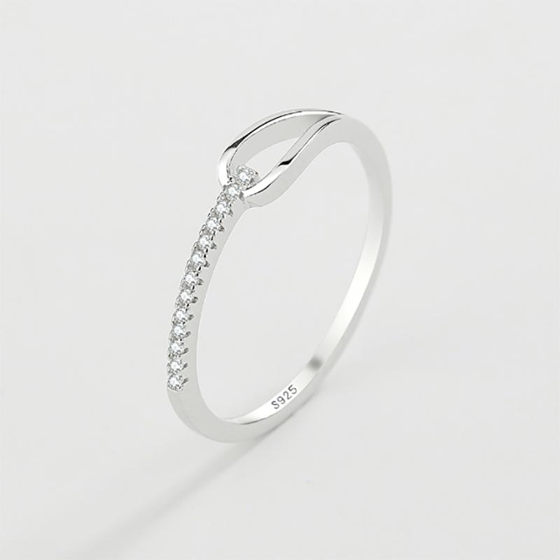 

Элегантное кольцо из стерлингового серебра 925 пробы со сверкающим цирконием и сердцем на палец для женщин, свадебное ювелирное изделие, подарок на помолвку 8 серебряный