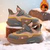 2025 Boys' Winter Velvet-Lined Cotton Sports Shoes - Casual, Warm, and Stylish for Middle and Big Kids