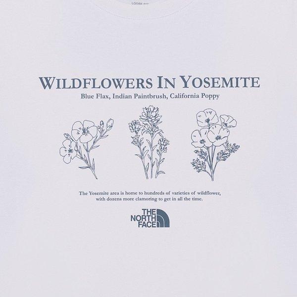 The North Face Flower Ex Short Sleeve Round Tee Nt7ur23k