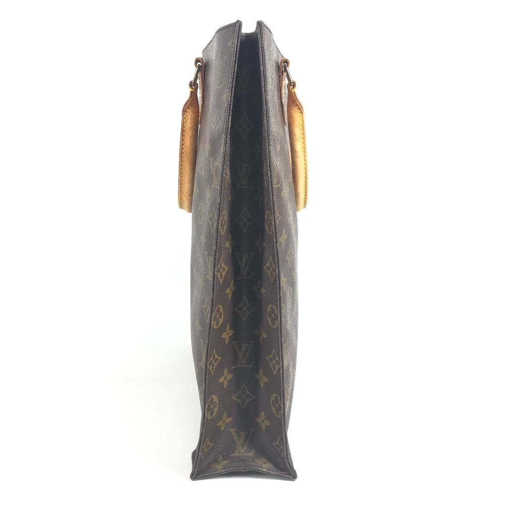 Louis Vuitton M51140 Monogram Sac Plat Tote Bag Vertical Tote Hand Bag