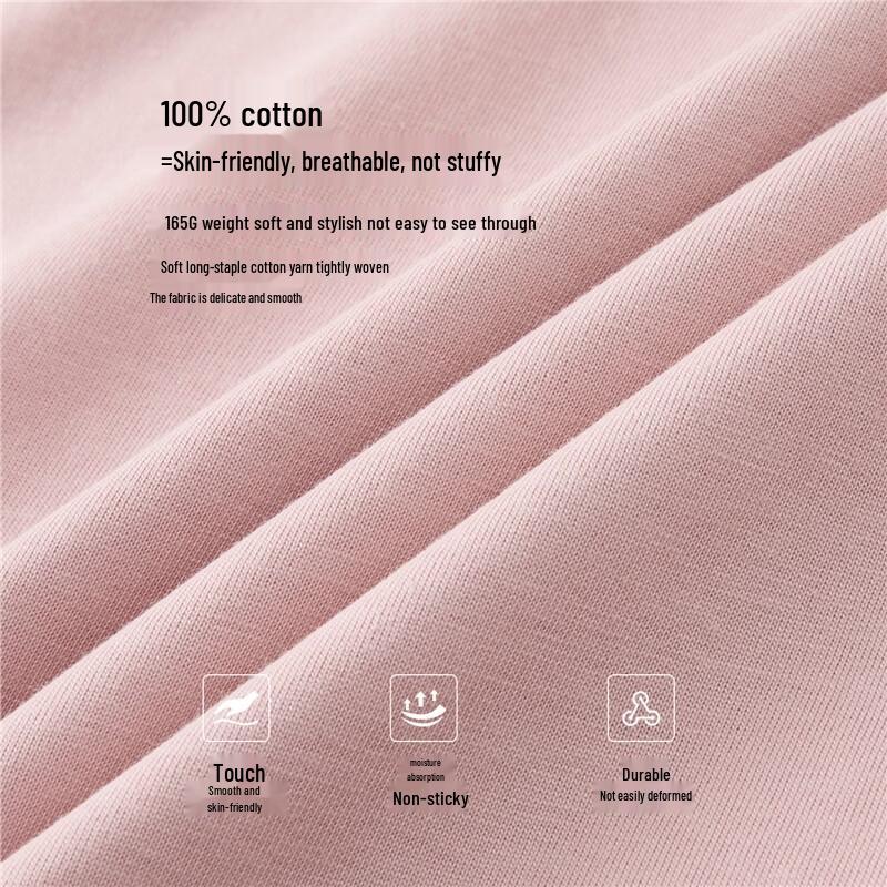 GIORDANO Women's Embroidered Animal Pure Cotton T-Shirt