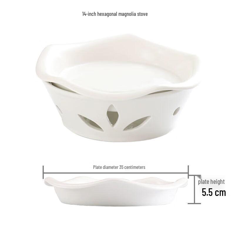 Ceramic Heated Serving Dish