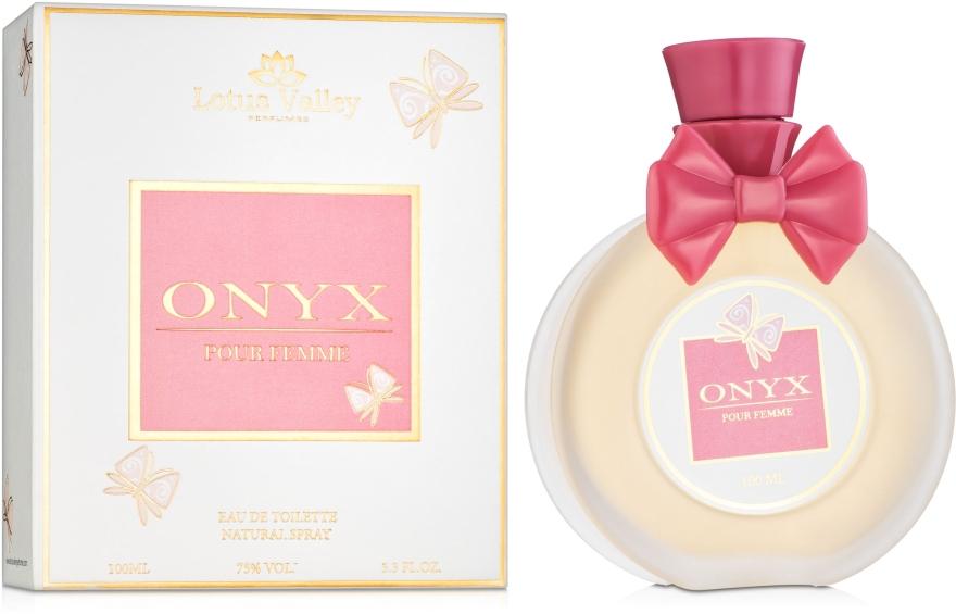 

Туалетна вода Onyx для жінок Lotus Valley 100 ml