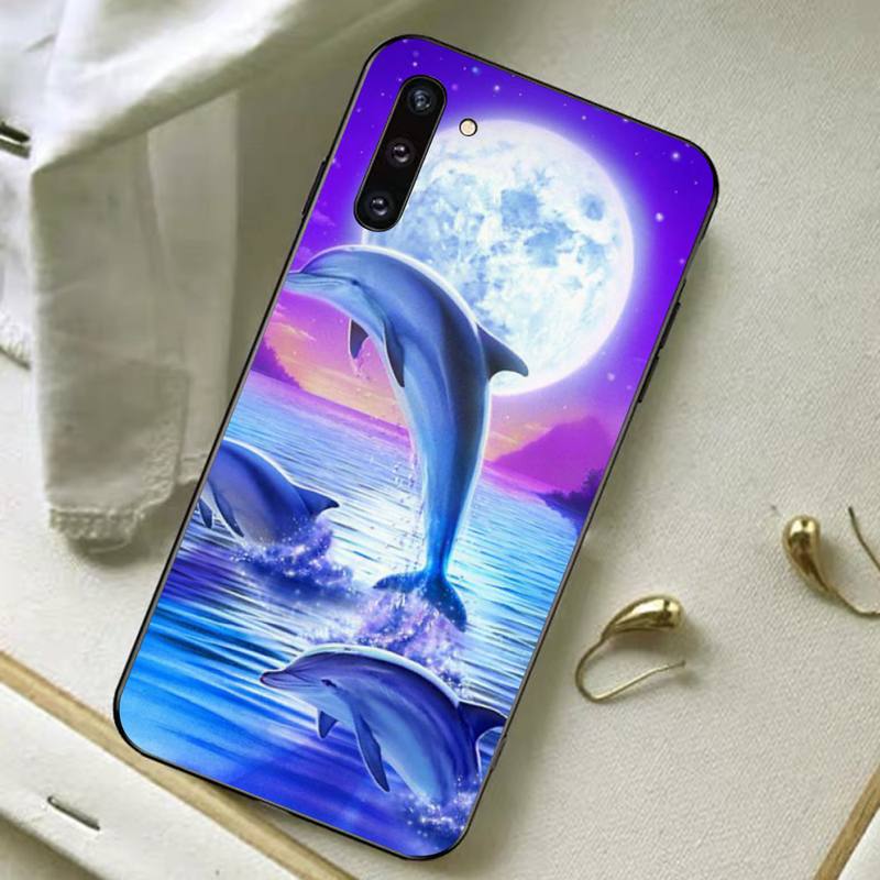 Etui na telefon Dolphin dla Samsung A51 A30s A52 A71 A12 dla Huawei Honor 10i dla OPPO vivo Y11 etui