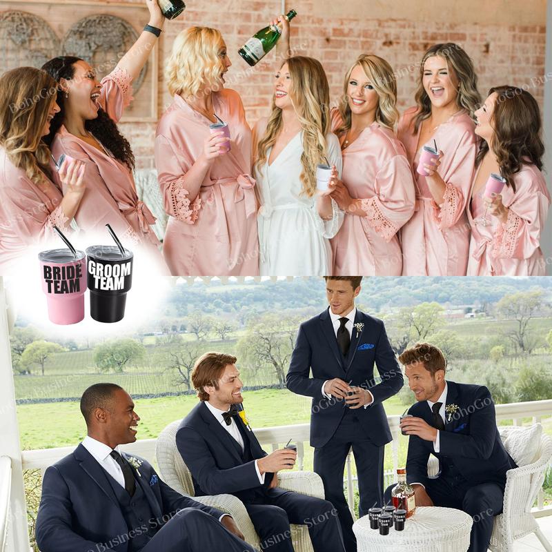 4-24PCS Mini Tumbler with Straw 3oz Wedding Favors Graduation Gifts Double Wall Stainless Steel Cup Sublimation Tumbler for DIY