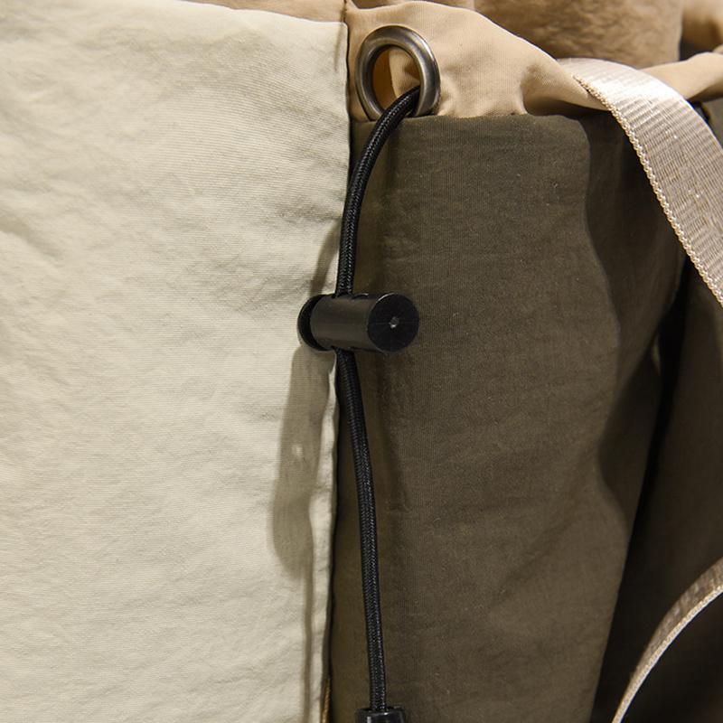 Japanese-style Color-Blocked Schoolbag Large-Capacity Casual Lightweight Waterproof Backpack Multi-Functional Outdoor Backpack