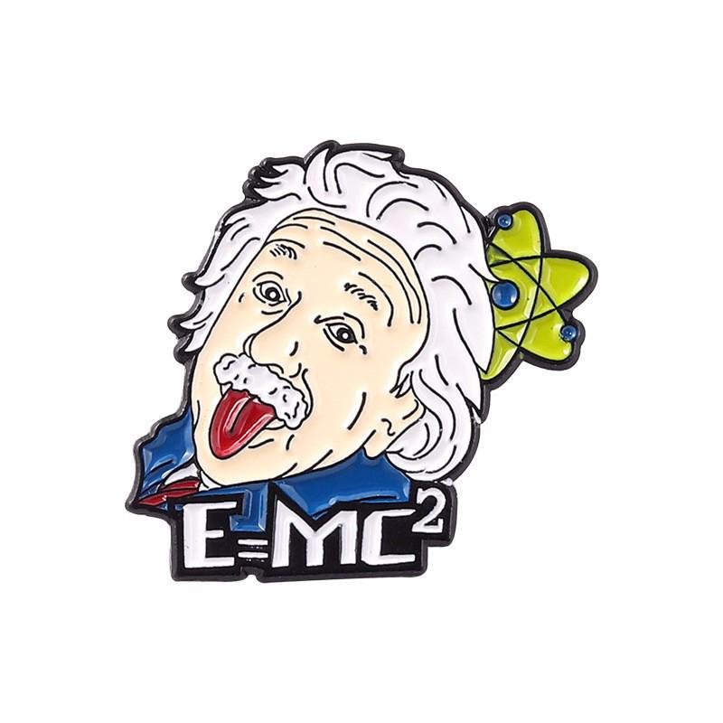 Broche de Elemento Metálico de Química - Alfinete de Desenho Animado para Decoração e Emblemas.