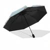 1pc Little Twin Stars Automatic Opening/Closing Umbrella - Portable Three-Fold Design with 8-Bone Iron Frame, Perfect for Outdoor Use, Festive Gifts,