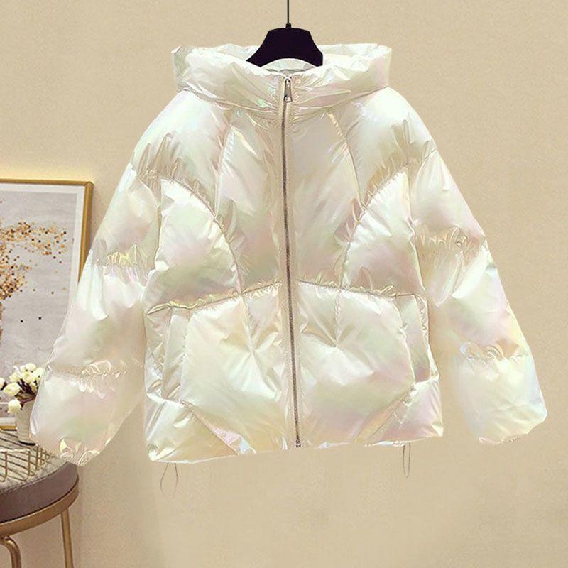 WTEMPO Thickened Women's Spring Autumn Winter Pockets Cotton Jackets Streetwear Workwear Large Size Cotton Padded Warm Hooded Coats