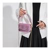 IELGY Women's Retro Bag, Textured Small Square Bag, Fashionable Shoulder Messenger Mobile Phone Bag.
