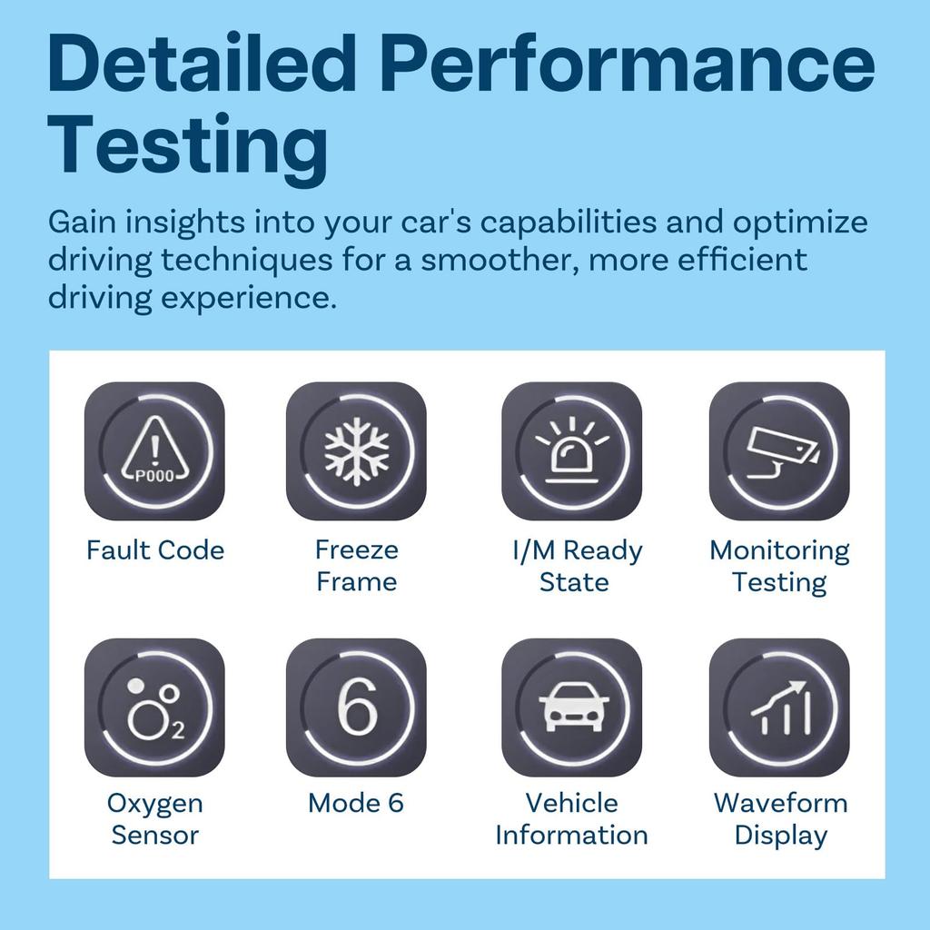 MMOBIEL OBD2 Scanner with Bluetooth Car Scanner for and Android Wireless Vehicle Diagnostic Tool Standard Compatible Engine Warning Light Vehicle Code