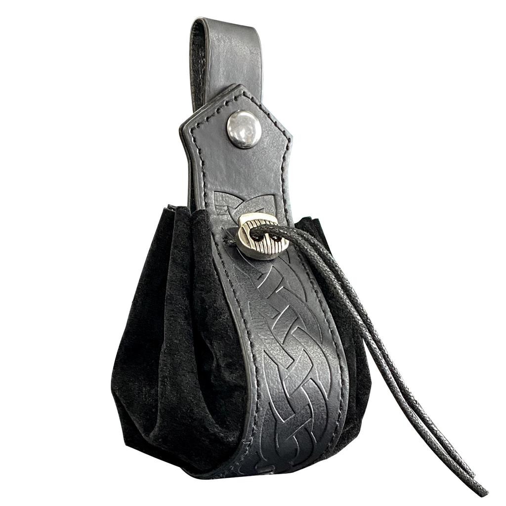 Viking-style Medieval Hung Belt Pouch Men's Coin Purse Retro Waist Bag