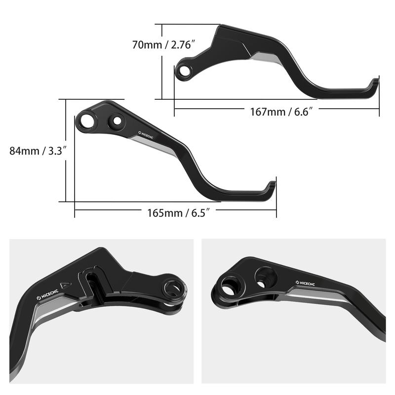 NICECNC For Harley Sportster S RH1250S 2021-2024 Short Brake Clutch Levers Pan America 1250 RA1250 21-24 Nightster RH975 22-24