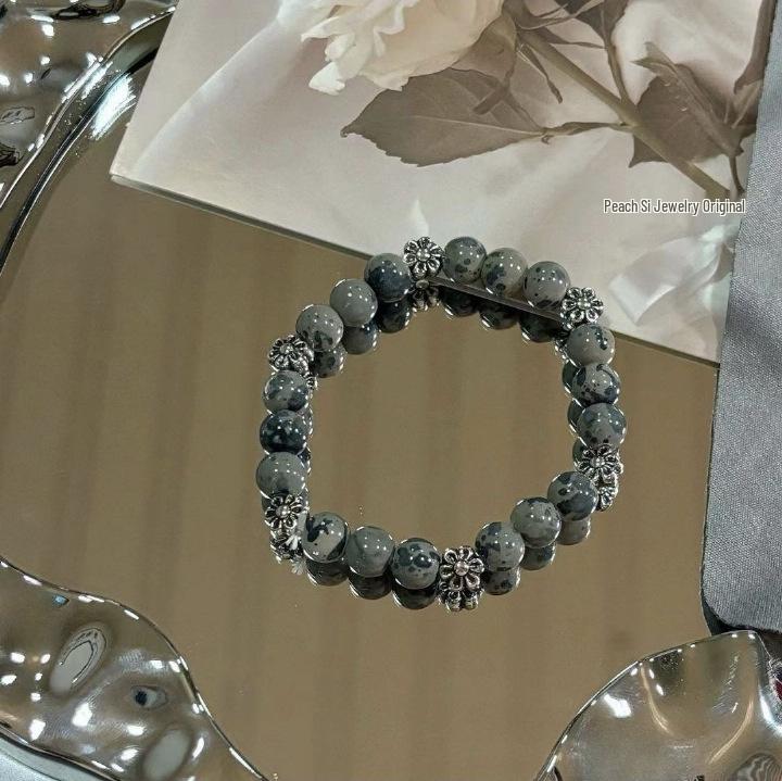 Zen Ancient Wind Bracelet: Chinese Mountain Ghost Coin, Retro Tai Chi Bagua, Simple & Versatile Design