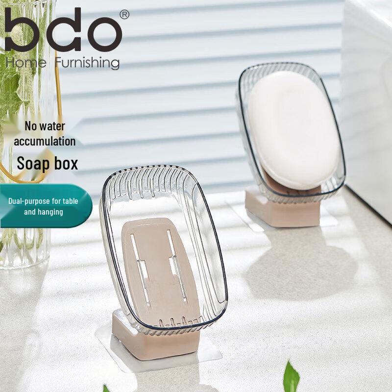 BDO Transparent Dual-Use Soap Dish