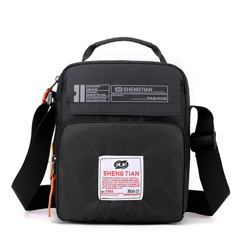 

Oxford Shoulder Bag Man Vintage Shopping Bags Zipper Girls Student Bookbag Luxury Designer Handbag Casual Tote Crossbody Bag чёрный