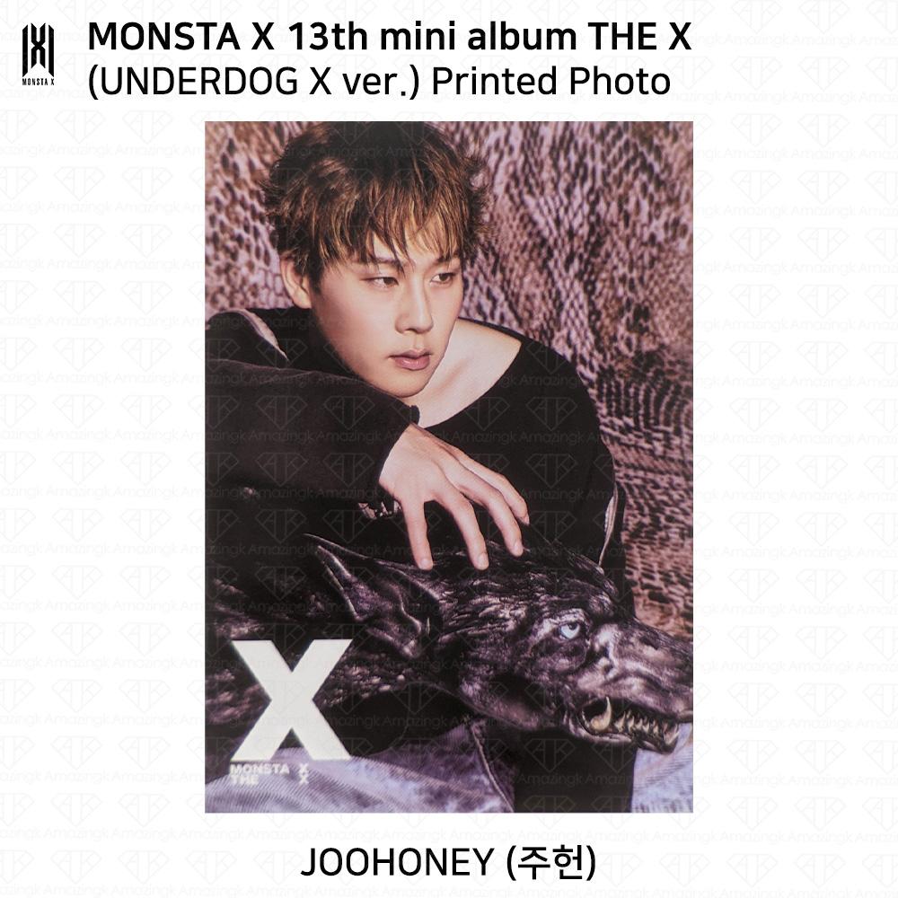 Monsta X The 13th Mini Album THE X Photobook Ver Underdog Ver Official Photocard