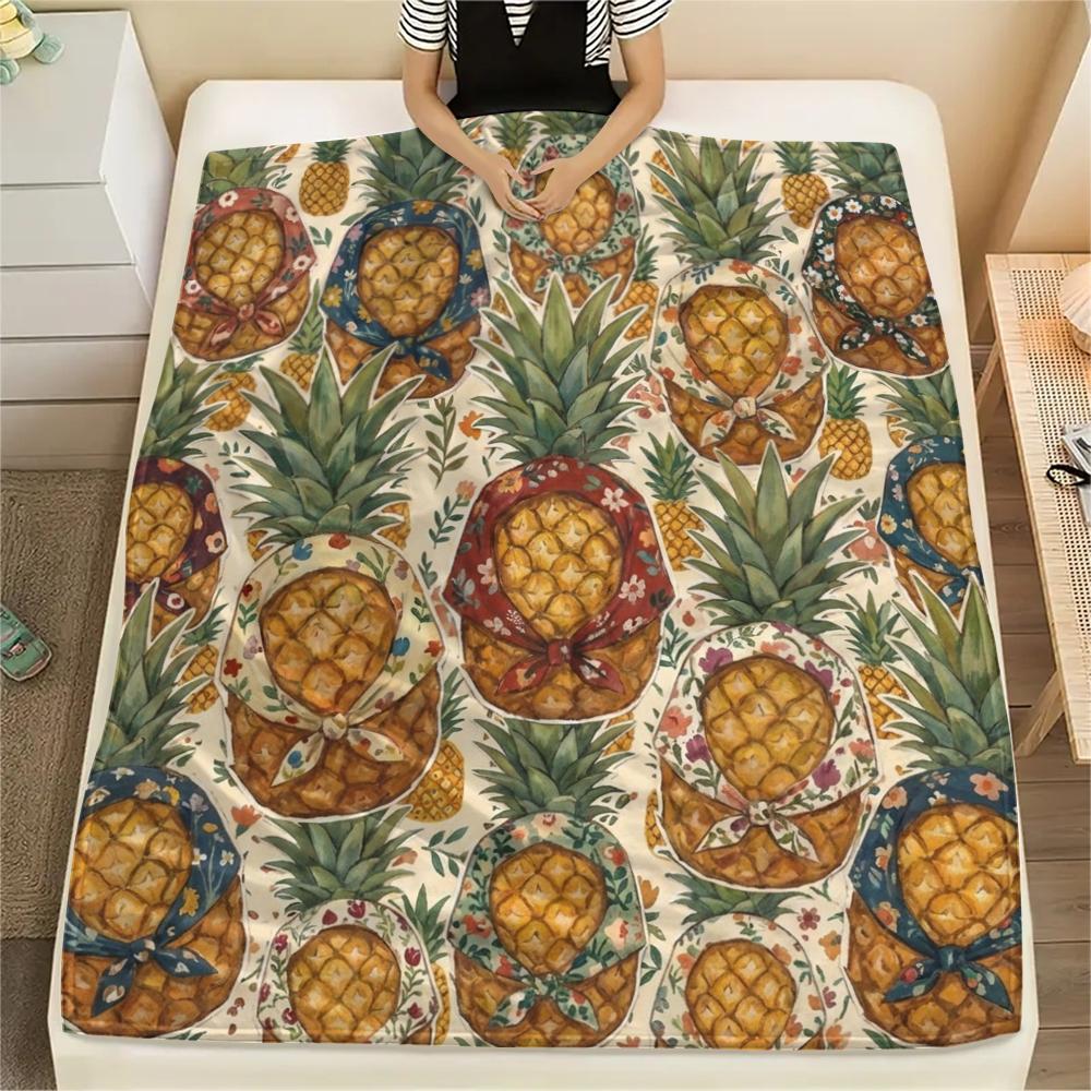 

1PC Retro Animal Art Print Flannel Blanket, High quality All Seasons, Home Decor, Warmth and Comfort, Perfect for Christmas Gifts 80cm x 120cm