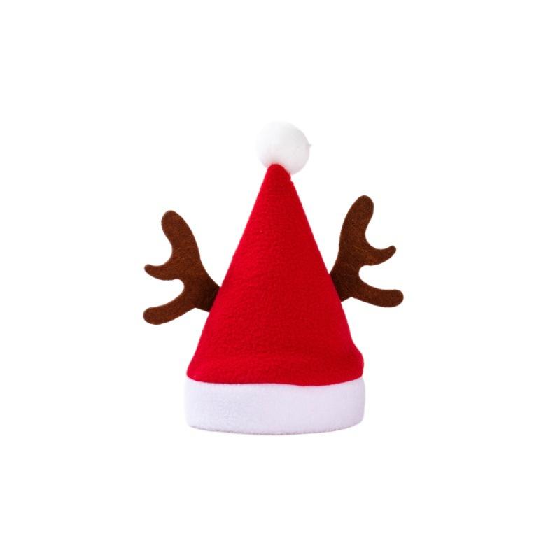 Reindeer Antler Christmas Hat Pet Cat Hat Christmas Scene Decoration Christmas Dog Hat Christmas Gift