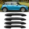 Gloss Black ABS Door Handle Covers for MINI For Cooper F55 4PCS with Easy tallation and LED Light Compatibility