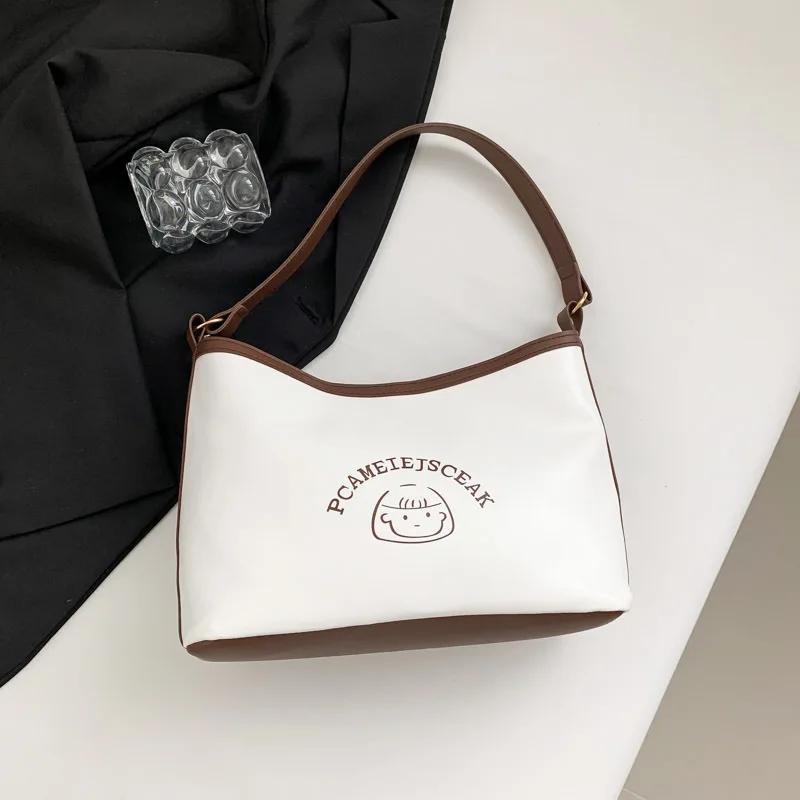 Elegant Shoulder Bag for Women Large Capacity Casual Feminine Popular Winter New Fashion