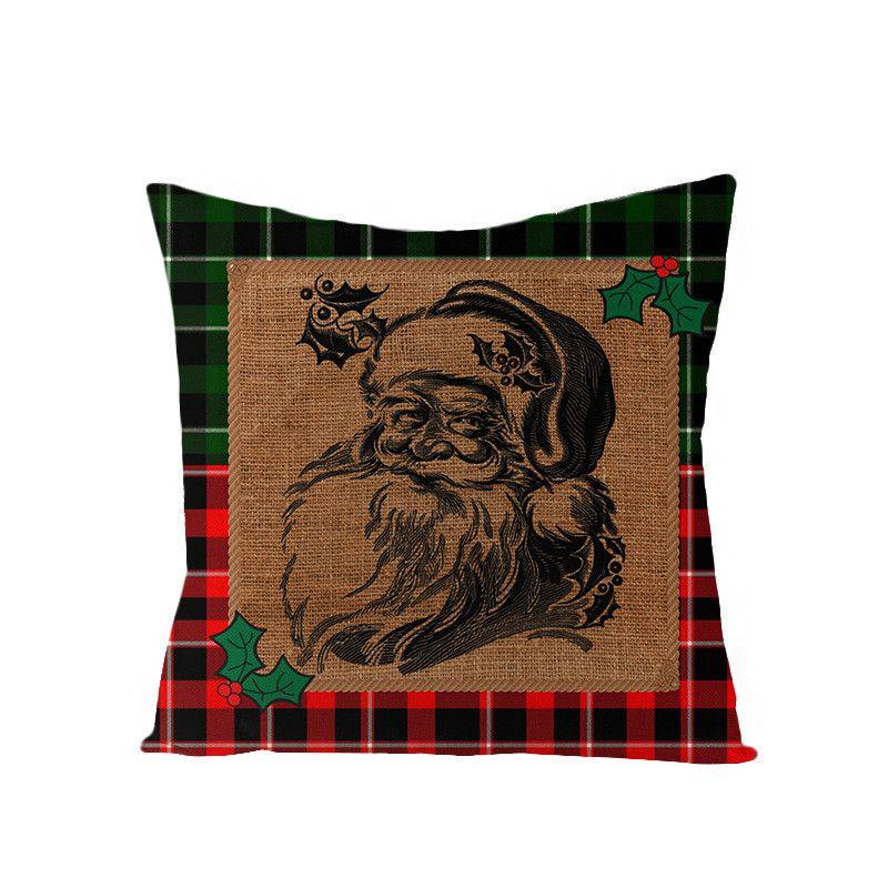 Soft And Eco-friendly 18-inch Christmas Cushion Cover Pillow Case With Vibrant Snowflake Print