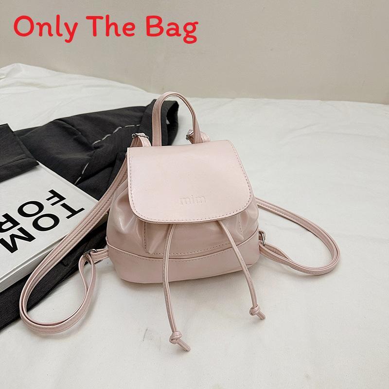 Pu Material Womens Fashion Casual Bucket Bag With Inner Pocket For Daily Use