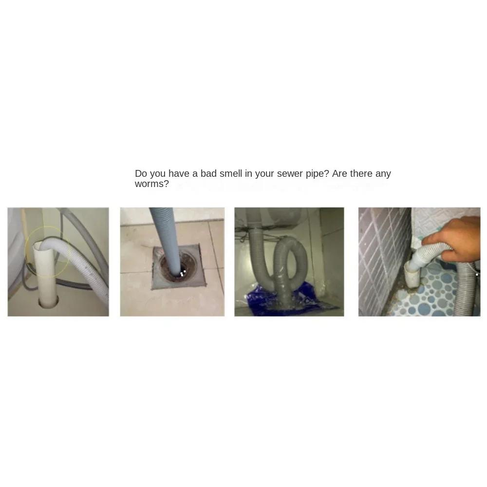 Silicone Floor Drain Cover, Bathroom Kitchen Pipeline, Sewer Anti Blocking, Insect Proof, and Odor Proof Sealing Ring