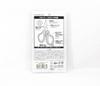 Daiwa 125R+F Scissors P.E Line Cutter Black (3884)