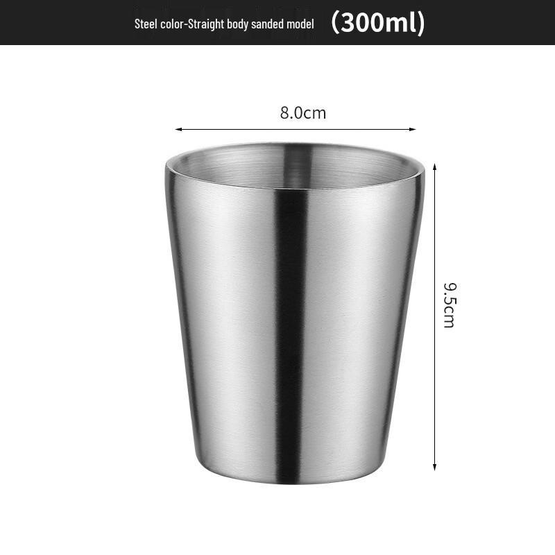 Shengjia 201 Stainless Steel Double-Wall Beverage Cups