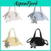 Minimalistische PU-Crossbody-Tasche für Damen mit Reißverschlusstaschen für den täglichen Gebrauch