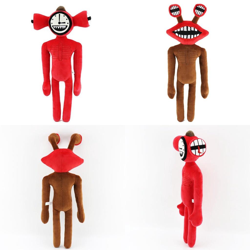Siren Head Horror Plush Toy Featuring Adorable Big Mouth Clock Poop Monster Design For Kids