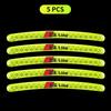 Car Wheel Tire Rim Hub Reflective Luminous Emblem Sticker Car Styling for Audi Q2 Q3 TT RS3 RS4 A3 A4 B5 B6 A3 8P 8V 8L A5 A6 C6 C5 A1 A7 A8