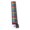 49 Keys Portable Piano Silicone Foldable Hand Rolled Colorful Keyboard Piano Pad Built In Speaker