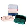 Corner-cut Octagon Ring Jewelry Box Jewelry Storage Box Portable Ring Box Tray Display Box