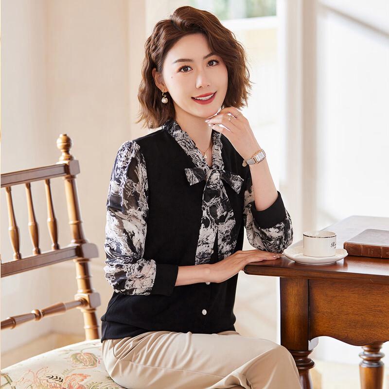 

Paset Women s Autumn Tie-Strap Slim-Fit T-Shirt 3XL