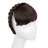 Ladies Wigs Bangs Headbands One-piece Covering White Invisible Seamless Wig Piece Top of the Head Reissue
