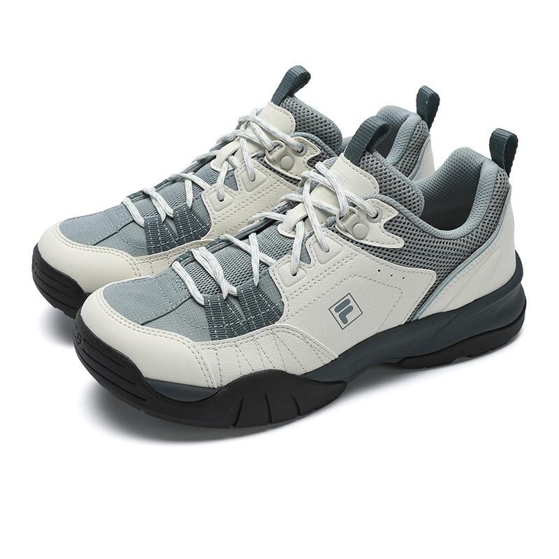 Fila Camperage V2 Low Top Running Shoes Women Sneaker Gray Blue Silver F12W522131FBS