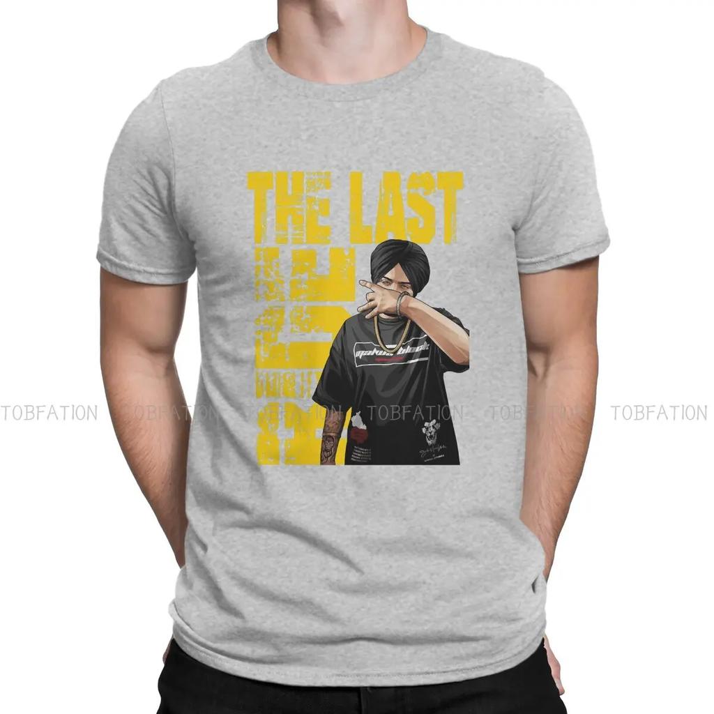 Desi Merch Punjabi Hipster T-Shirts Sidhu Moose Wala Indischer Rapper Männlich Harajuku Stoff Streetwear T-Shirt Rundhals Übergröße