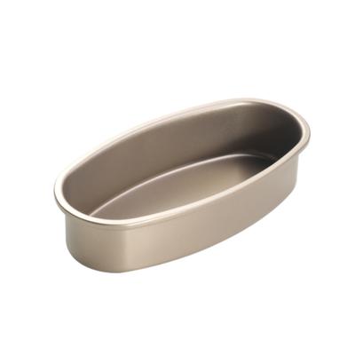 Käseformen aus Kohlenstoffstahl Ovale Form Backblech aus Kohlenstoffstahl für Küche Kochen BackwerkzeugGold
