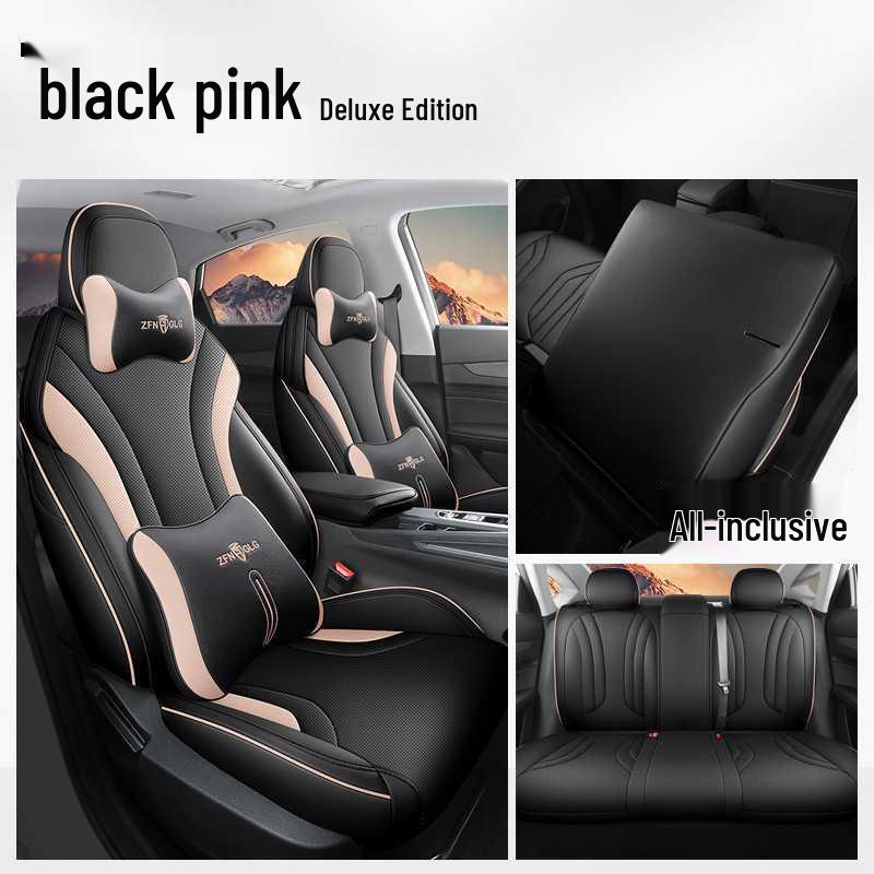 Custom Cartoon Perforated Leather Seat Covers for Geely Binyue L - Compatible with All Models